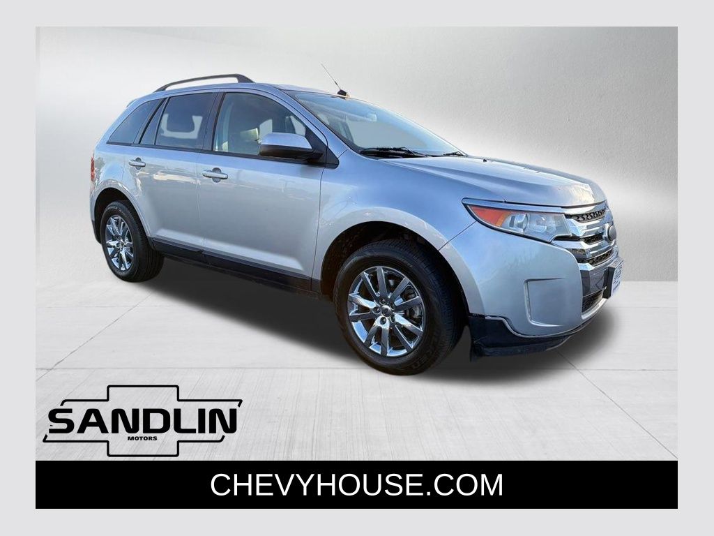 Ingot Silver 2013 Ford Edge SEL SUV / Crossover Front-Wheel Drive 6-Speed Automatic