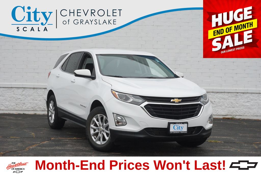 Summit White 2020 Chevrolet Equinox SUV / Crossover Four-Wheel Drive 6-Speed Automatic Overdrive