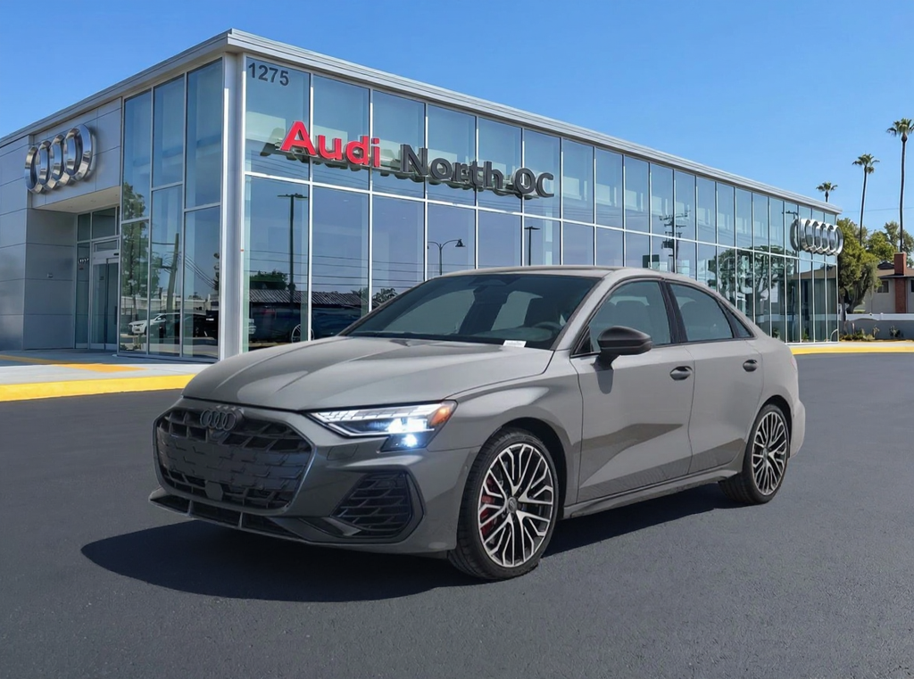 Daytona Gray Pearl Effect 2026 Audi S3 Sedan All-Wheel Drive 7-Speed Automatic