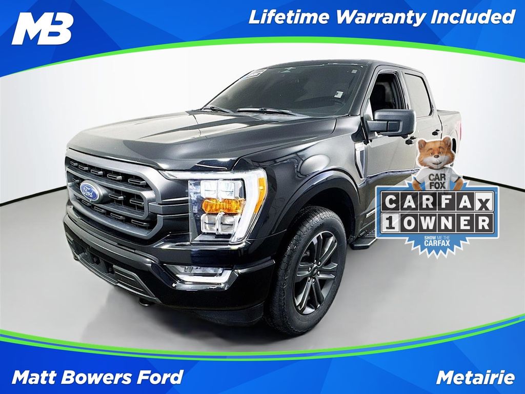 Agate Black Metallic 2023 Ford F-150 Pickup Truck Four-Wheel Drive Automatic