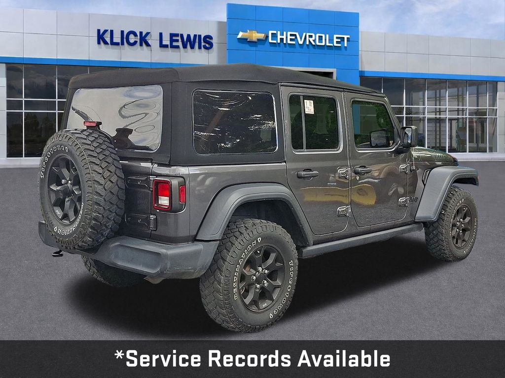 2020 Jeep Wrangler Unlimited Willys Gray at Grove City Ford