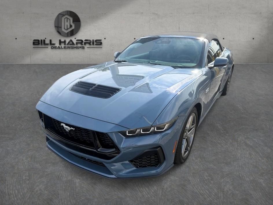 Vapor Blue 2024 Ford Mustang GT Premium Convertible RWD Convertible Rear-Wheel Drive Automatic