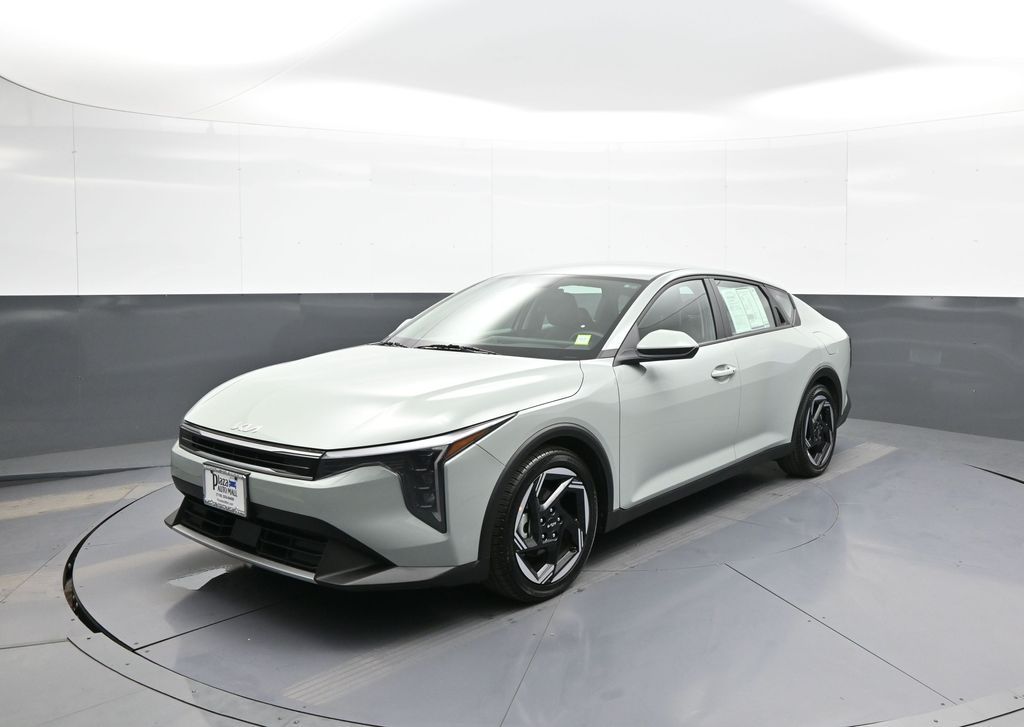 Morning Haze 2025 Kia K4 EX FWD Sedan Front-Wheel Drive Continuously Variable Transmission