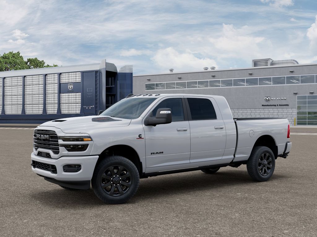 New 2026 Bright White Clearcoat Ram Laramie image 2