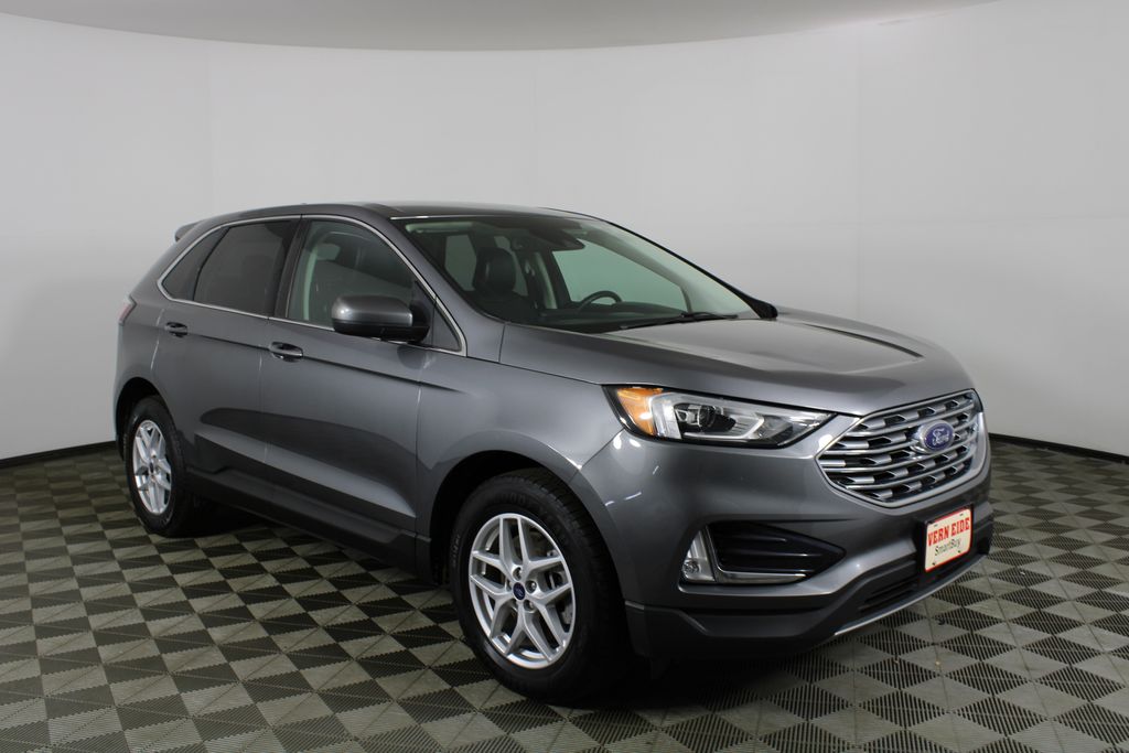 Gray Metallic 2021 Ford Edge SUV / Crossover All-Wheel Drive 8-Speed Automatic