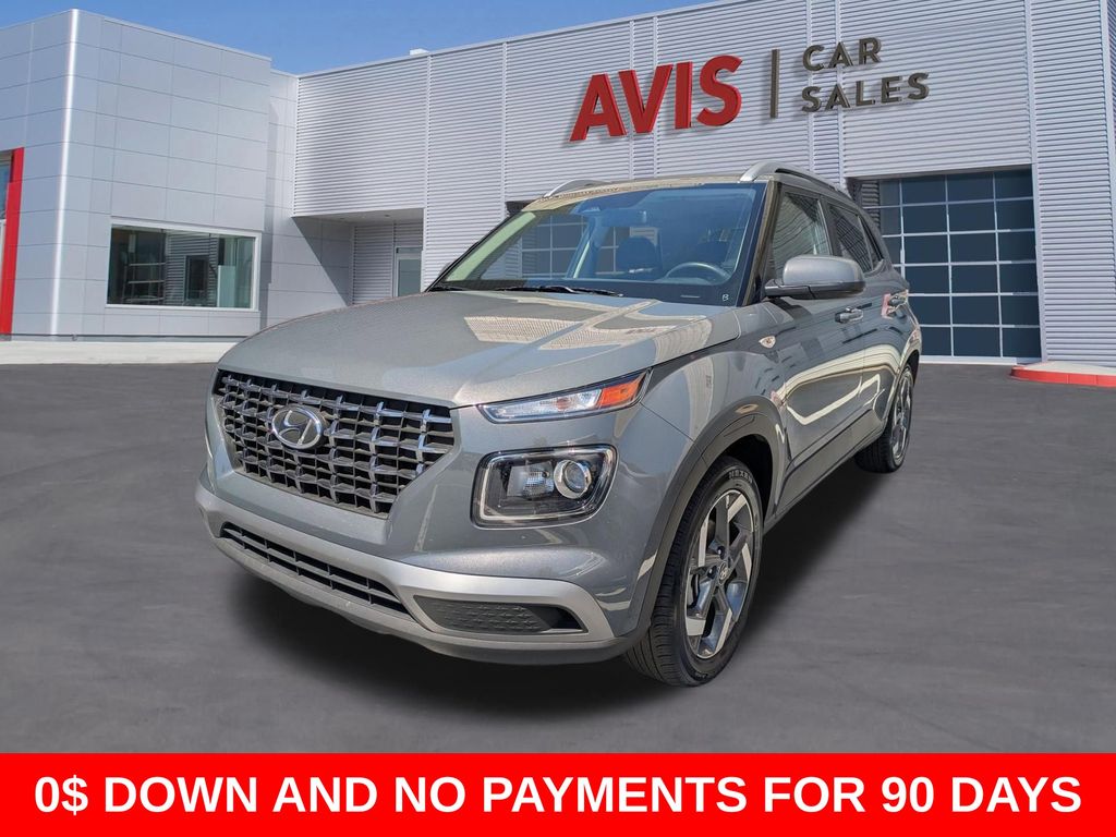Ecotronic Gray 2025 Hyundai Venue SEL FWD SUV / Crossover Front-Wheel Drive Continuously Variable Transmission
