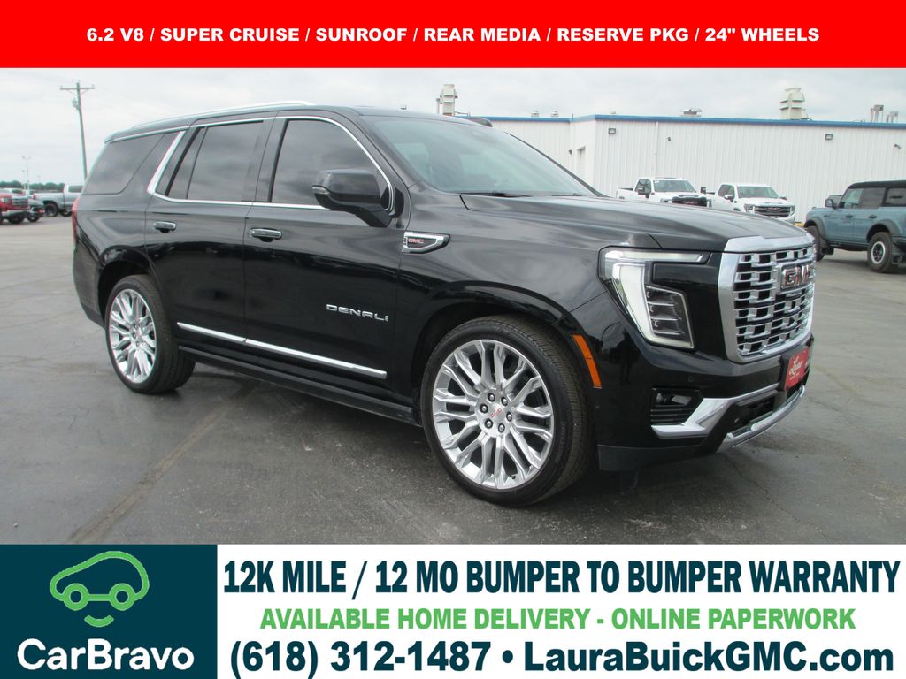 Onyx Black 2026 GMC Yukon Denali 4WD SUV / Crossover Four-Wheel Drive