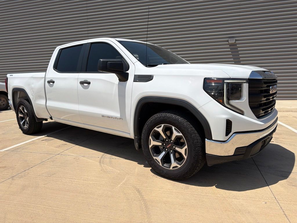 Summit White 2023 GMC Sierra 1500 Pickup Truck Four-Wheel Drive Automatic
