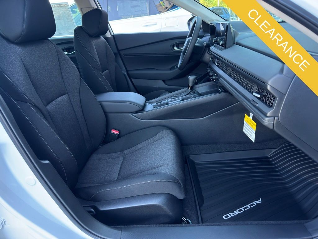 2025 Honda Accord SE White at Mac Haik CDJR North Houston