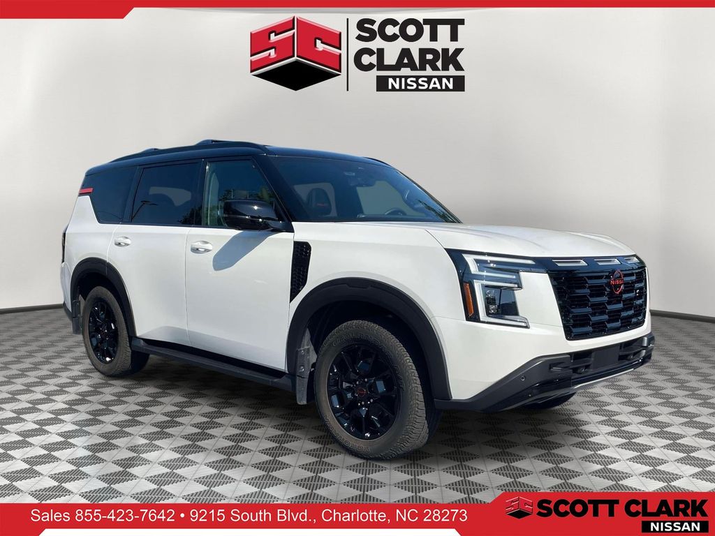 White 2025 Nissan Armada SUV / Crossover Four-Wheel Drive 9-Speed Automatic