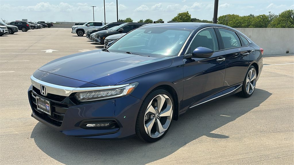 2018 Honda Accord Touring Blue at DeMontrond Mazda