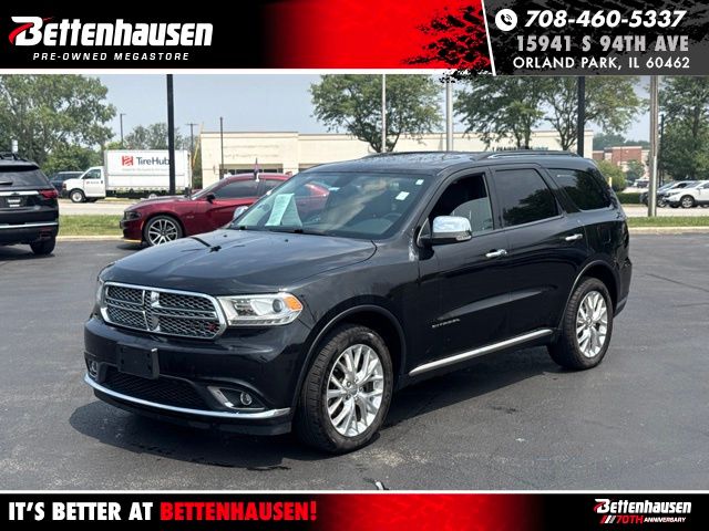Brilliant Black Crystal Pearlcoat 2014 Dodge Durango SUV / Crossover All-Wheel Drive 8-Speed Automatic