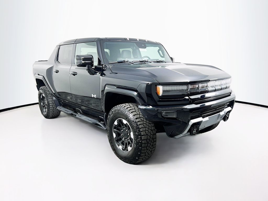 Void Black 2024 GMC Hummer EV Pickup 3X Crew Cab AWD Pickup Truck All-Wheel Drive 1-Speed Automatic