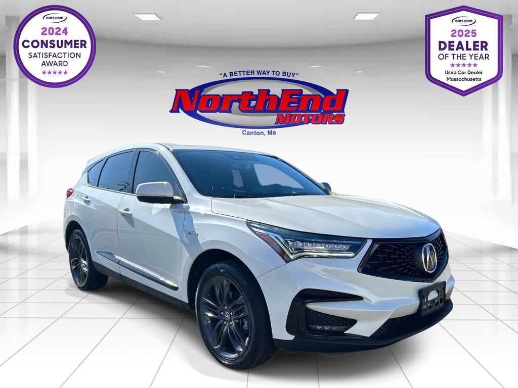 White 2019 Acura RDX SH-AWD with A-Spec Package SUV / Crossover All-Wheel Drive Automatic