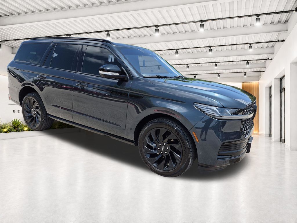 Blue Metallic 2025 Lincoln Navigator SUV / Crossover Four-Wheel Drive Automatic