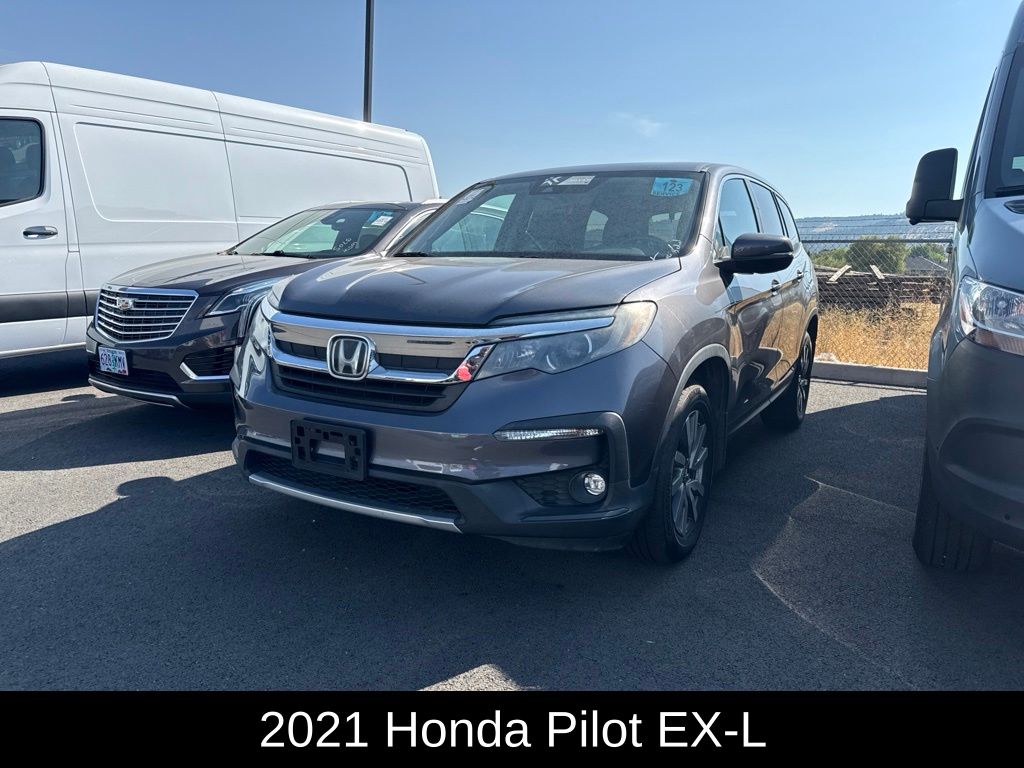 Black 2021 Honda Pilot SUV / Crossover Front-Wheel Drive 9-Speed Automatic