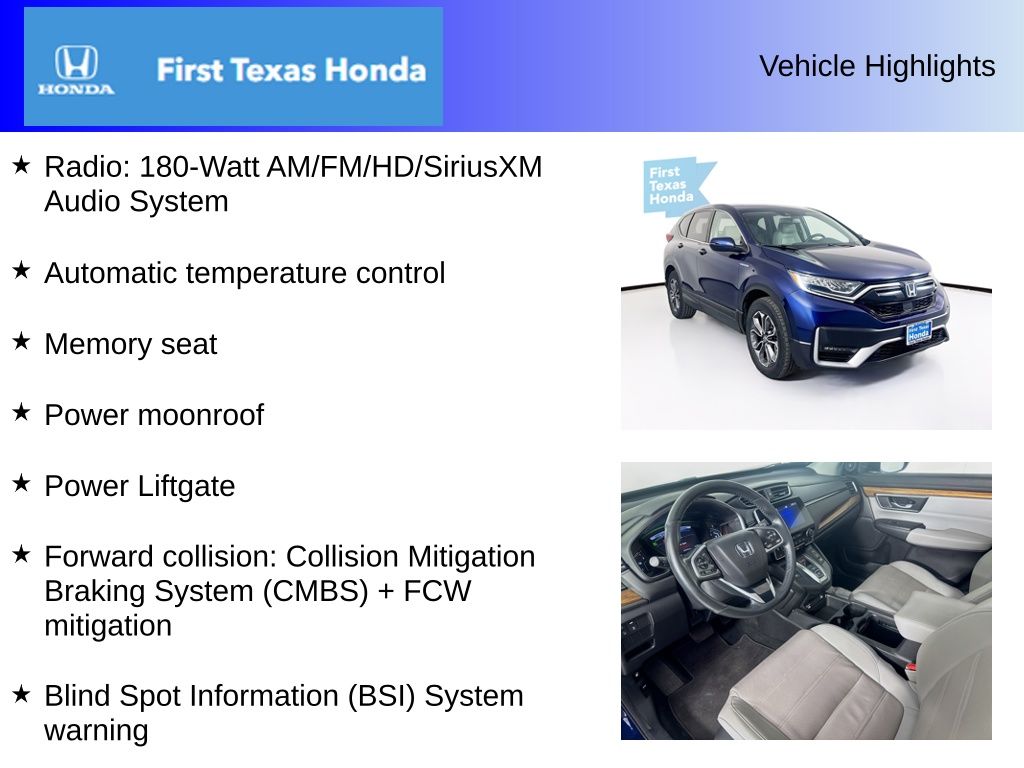 Used Car 2021 Honda Cr-v Hybrid  Ex-l For Sale Under $30,000 In Austin, Texas