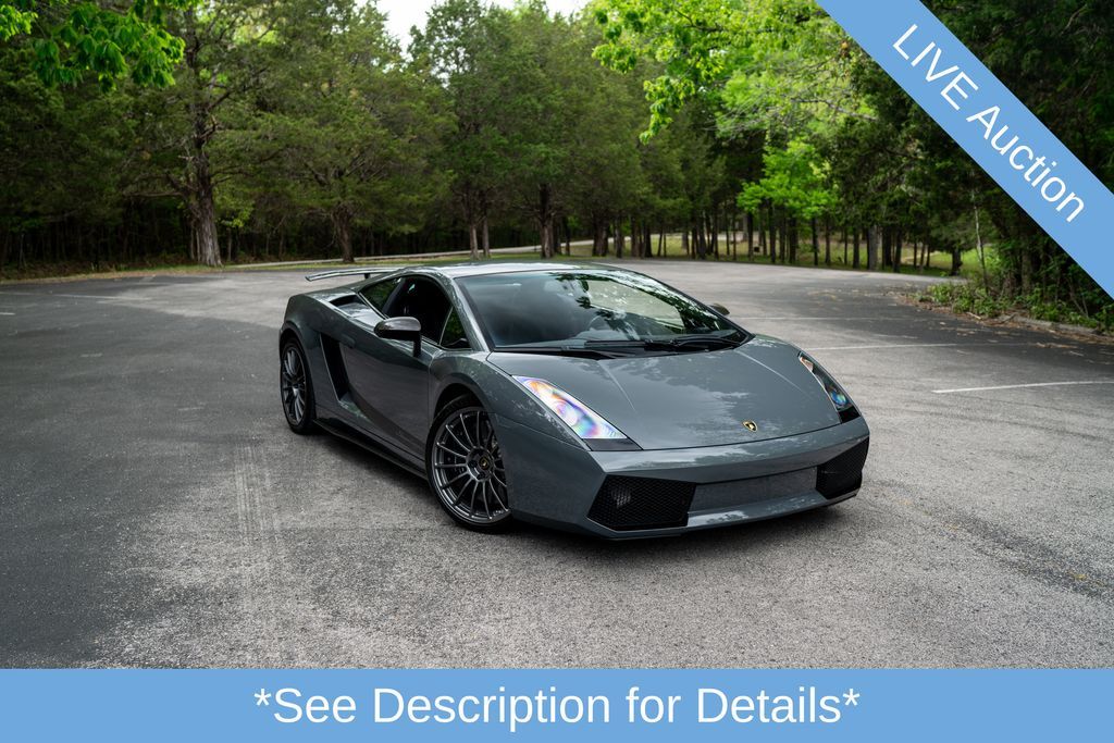 Gray 2008 Lamborghini Gallardo Superleggera Coupe AWD Coupe All-Wheel Drive 6-Speed Manual