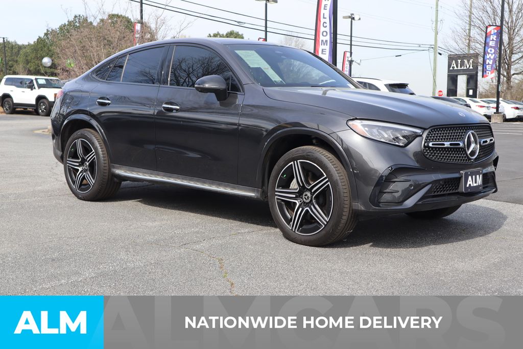 Used 2025 Gray Mercedes-Benz GLC 300 Coupe image 4