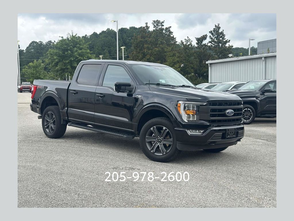 Black Metallic 2023 Ford F-150 Pickup Truck Four-Wheel Drive Automatic