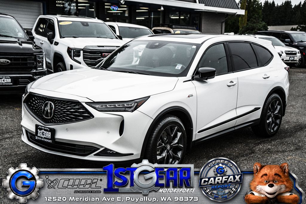 White 2022 Acura MDX SUV / Crossover All-Wheel Drive Automatic