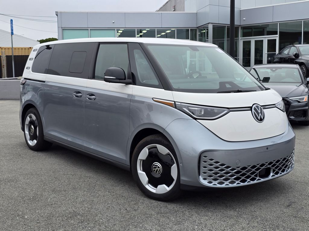 Metro Silver Metallic 2025 Volkswagen ID.Buzz Pro S Plus RWD Minivan Rear-Wheel Drive Automatic