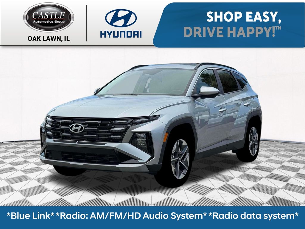 Shimmering Silver 2026 Hyundai Tucson SUV / Crossover Front-Wheel Drive 8-Speed Automatic
