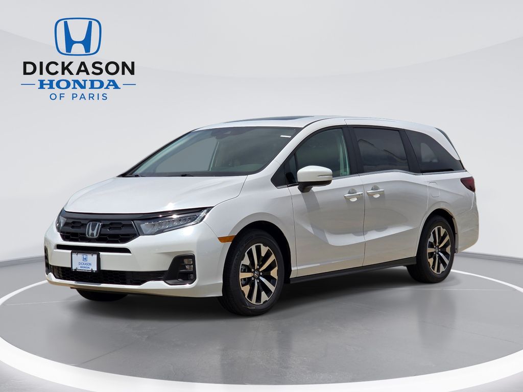 Gray (Platinum) 2026 Honda Odyssey EX-L FWD Minivan Front-Wheel Drive Automatic