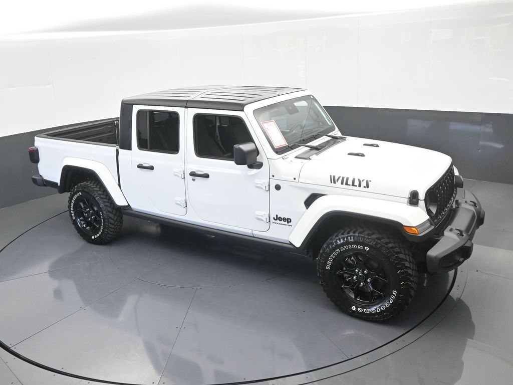 Used 2024 Bright White Clearcoat Jeep Willys image 57