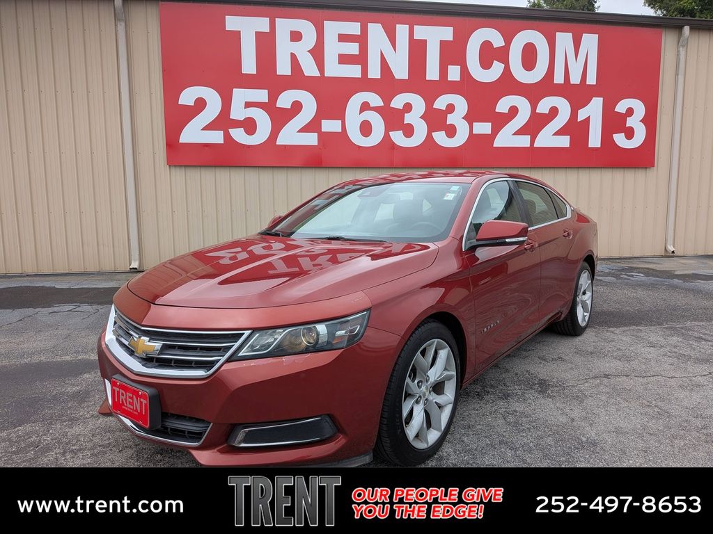 Red Rock Metallic 2015 Chevrolet Impala 2LT FWD Sedan Front-Wheel Drive 6-Speed Automatic Overdrive