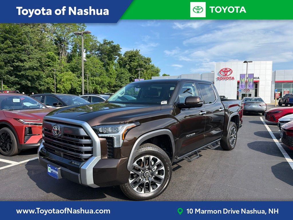 Smoked Mesquite 2023 Toyota Tundra Limited CrewMax Cab 4WD Pickup Truck Four-Wheel Drive Automatic