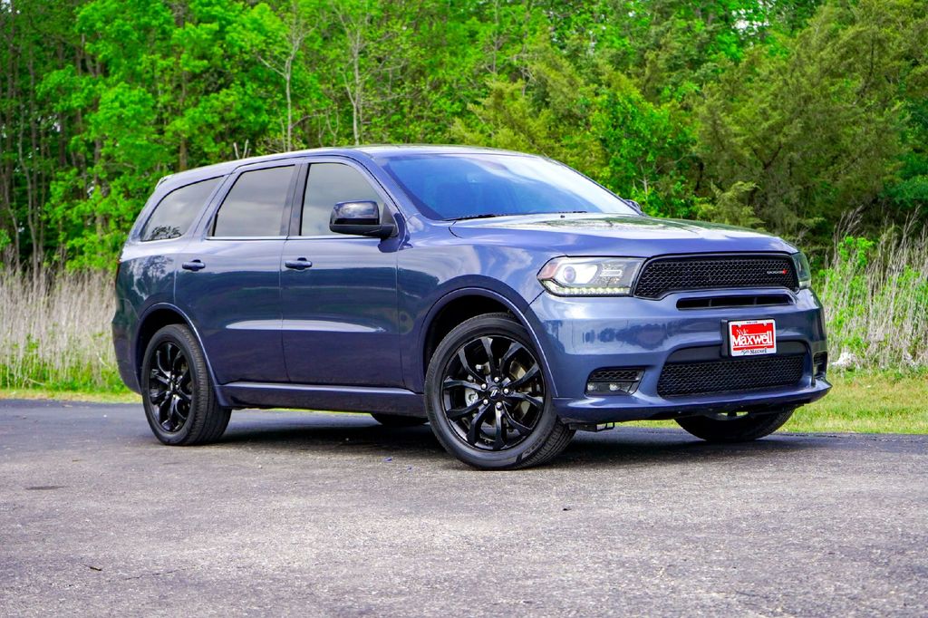 Reactor Blue Pearlcoat 2020 Dodge Durango GT RWD SUV / Crossover Rear-Wheel Drive 8-Speed Automatic
