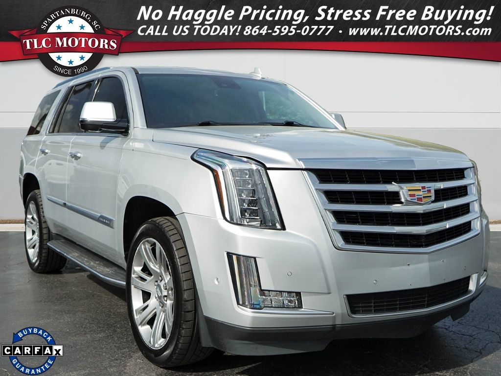 Radiant Silver Metallic 2020 Cadillac Escalade Luxury 4WD SUV / Crossover Four-Wheel Drive Automatic