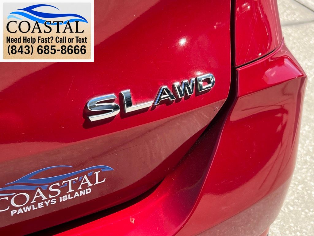 2017 Nissan Rogue SL Red at Coastal Chevrolet Cadillac