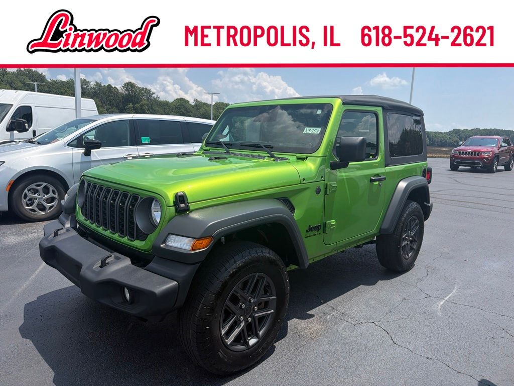 Mojito Clearcoat 2025 Jeep Wrangler SUV / Crossover Four-Wheel Drive 8-Speed Automatic