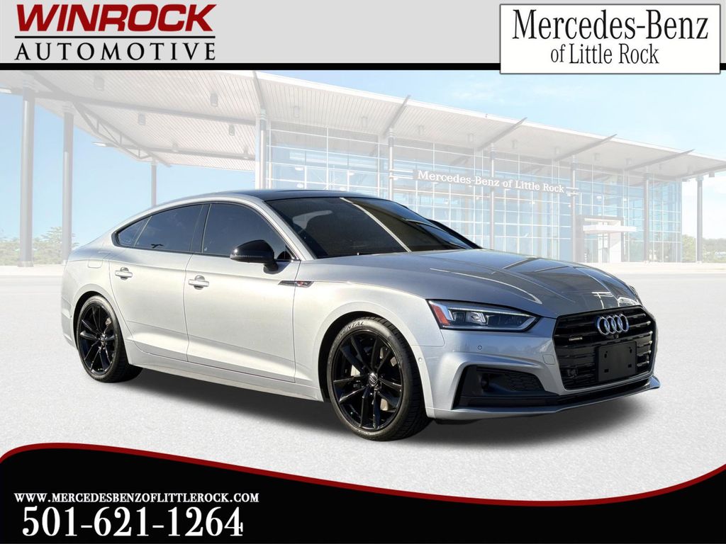 Florett Silver Metallic 2019 Audi A5 Sportback quattro Prestige 45 TFSI Sedan All-Wheel Drive 7-Speed Automatic