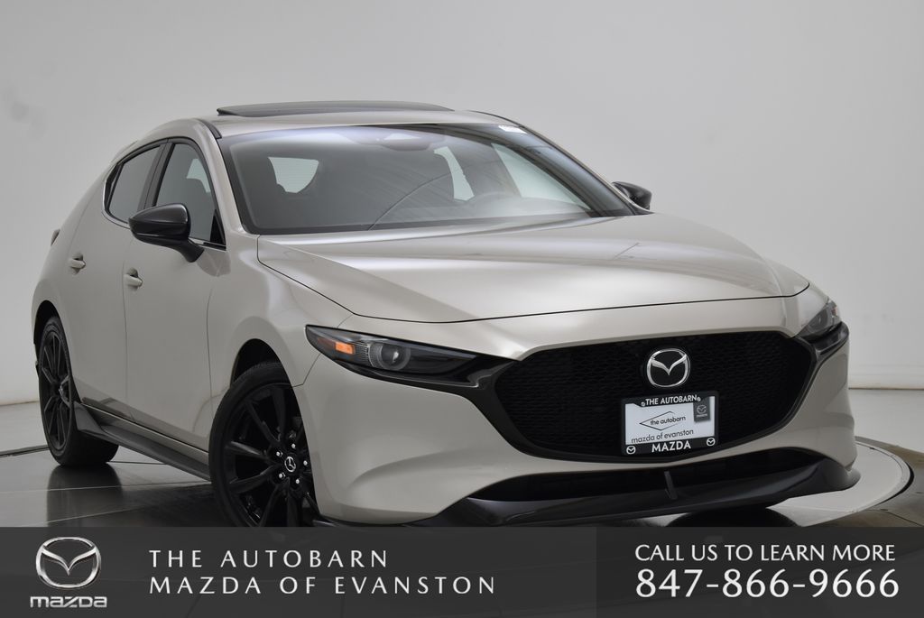 Gray (Platinum Quartz Metallic) 2025 Mazda MAZDA3 Hatchback Front-Wheel Drive 6-Speed Manual