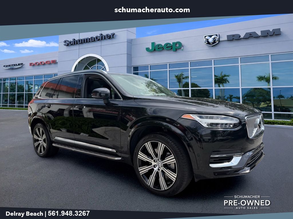 Onyx Black Metallic 2021 Volvo XC90 SUV / Crossover All-Wheel Drive Automatic