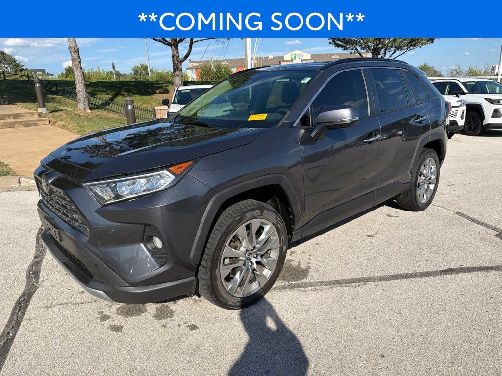 Magnetic Gray Metallic/Ice Edge Roof 2021 Toyota RAV4 SUV / Crossover All-Wheel Drive 8-Speed Automatic