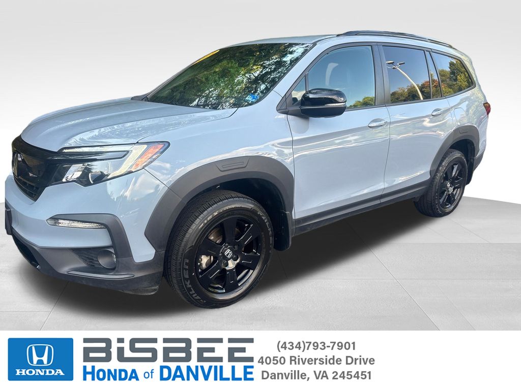 Gray 2022 Honda Pilot SUV / Crossover All-Wheel Drive 9-Speed Automatic