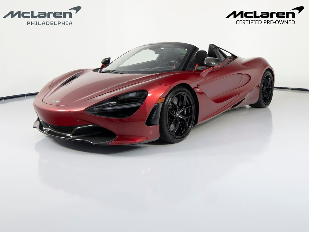 Amaranth Red 2022 McLaren 720S Performance Spider RWD Convertible Rear-Wheel Drive 7-Speed Automatic