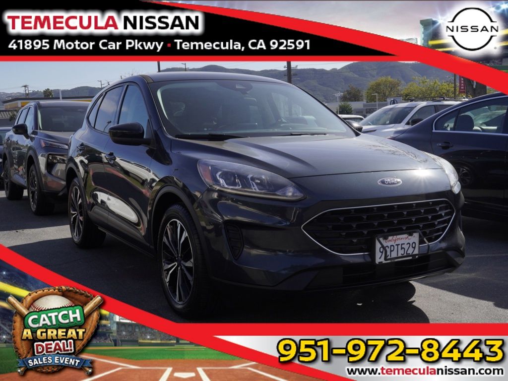 Stone Blue Metallic 2022 Ford Escape SE FWD SUV / Crossover Front-Wheel Drive 8-Speed Automatic