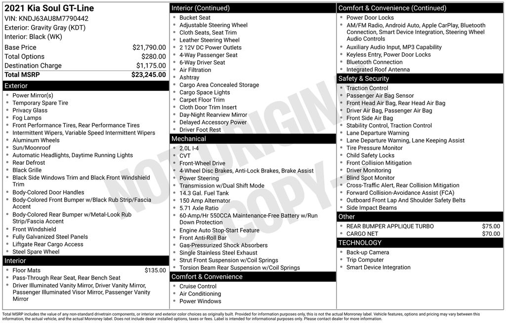 Certified Used 2021 Gray Kia GT-Line image 8