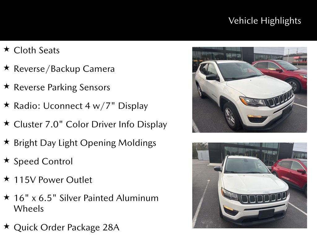 2019 Jeep Compass Sport FWD