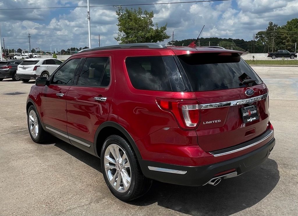 2018 Ford Explorer Limited Red at Bayway Cadillac of The Woodlands