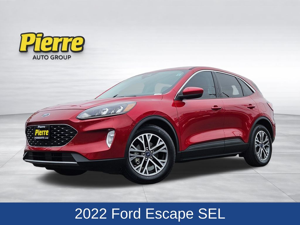 Red Metallic 2022 Ford Escape SUV / Crossover Front-Wheel Drive 8-Speed Automatic