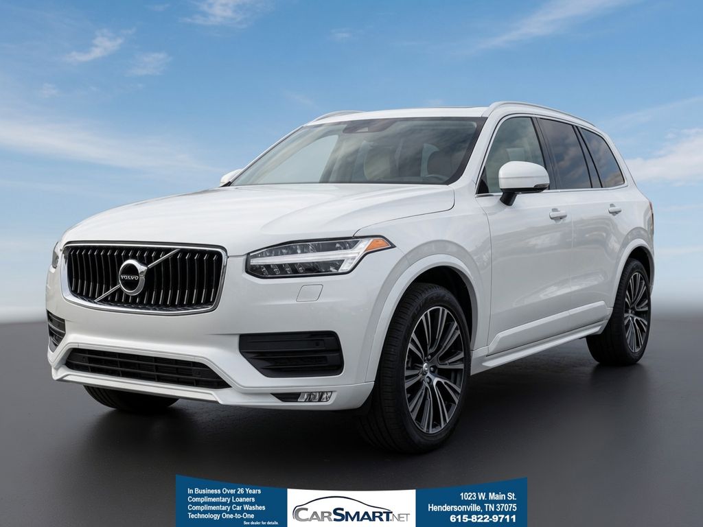 Crystal White Metallic 2021 Volvo XC90 SUV / Crossover All-Wheel Drive Automatic