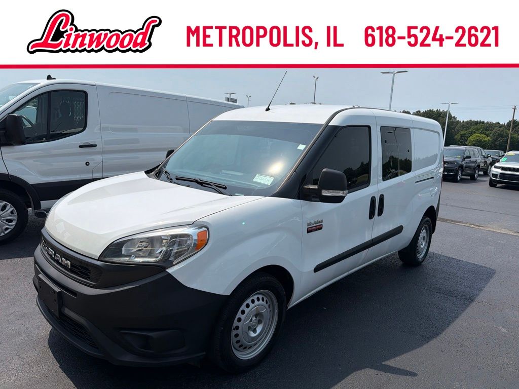 Bright White 2020 RAM ProMaster City Van Front-Wheel Drive 9-Speed Automatic