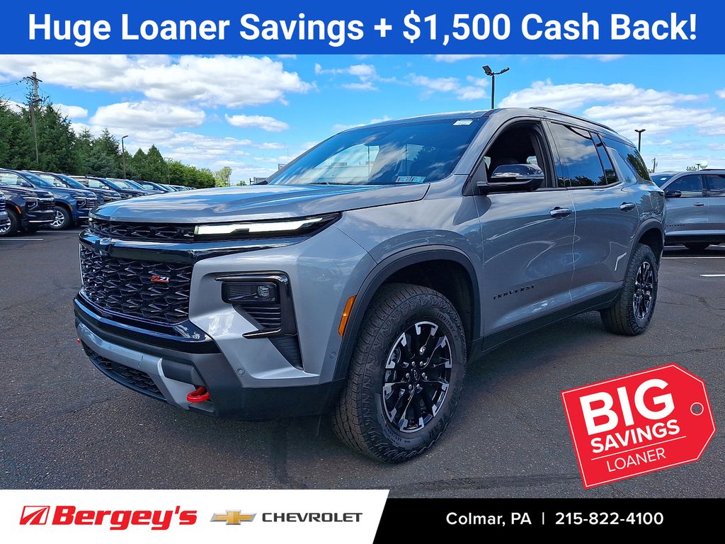 Sterling Gray Metallic 2026 Chevrolet Traverse SUV / Crossover Four-Wheel Drive 8-Speed Automatic