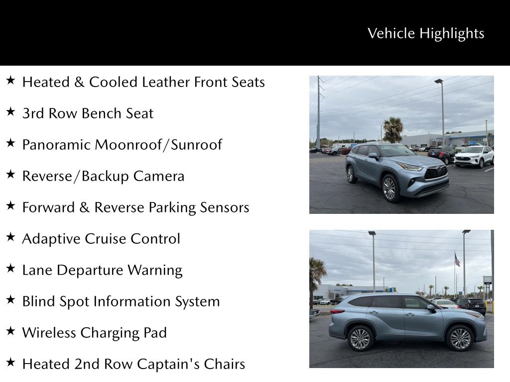 2023 Toyota Highlander Hybrid Platinum